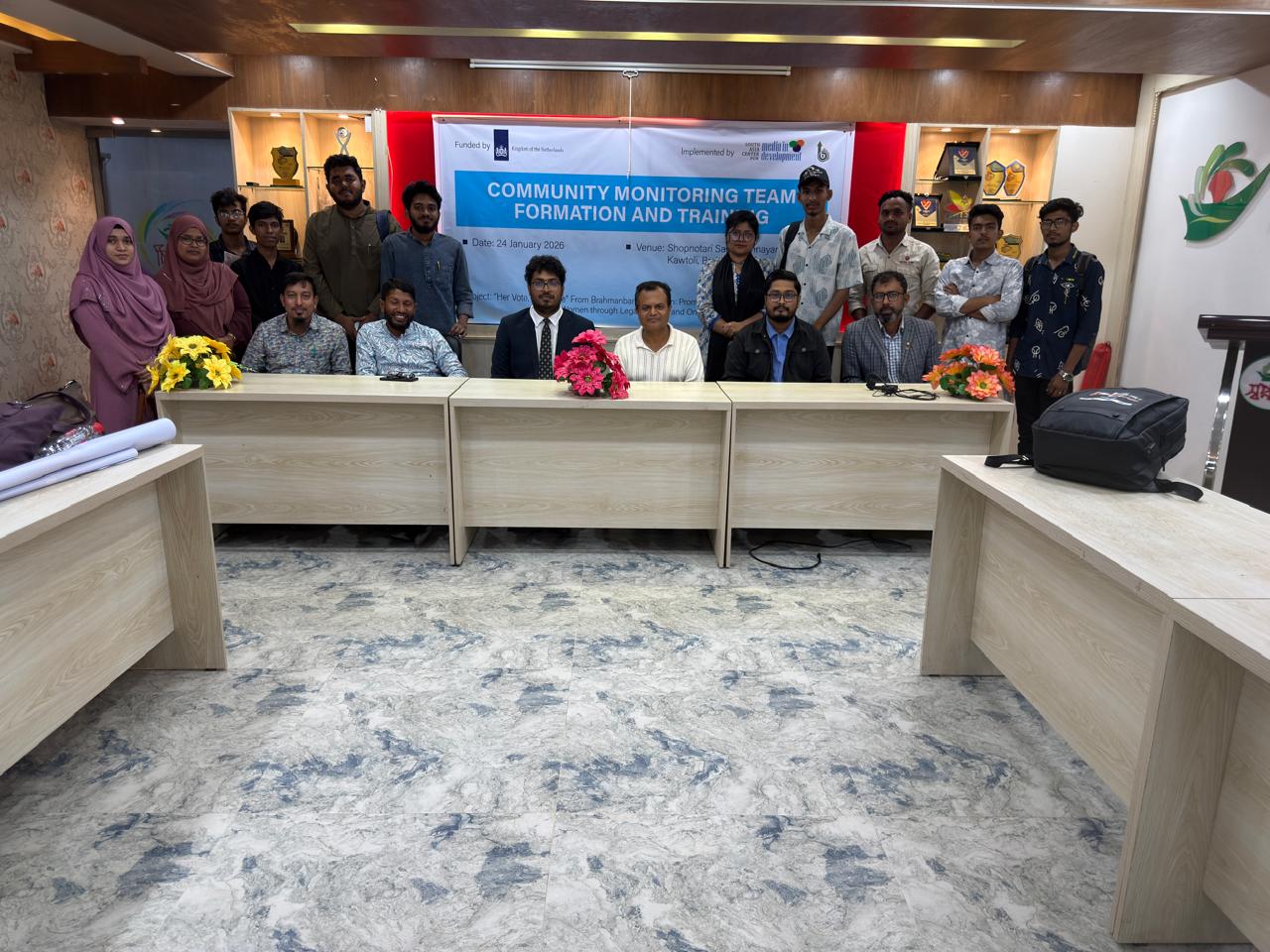 Community Monitoring Training to Address Electoral Violence Against Women in Brahmanbaria